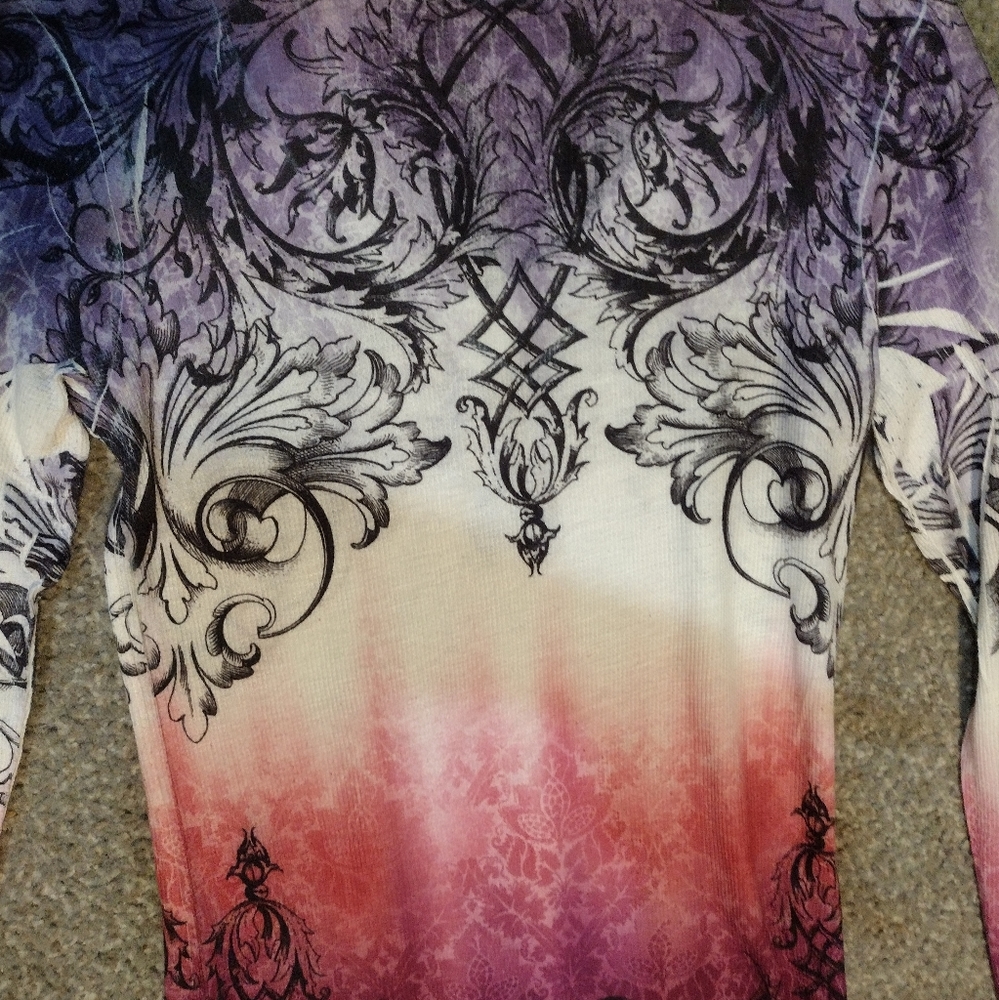 Embellished long sleeved top - Picture 6 of 14